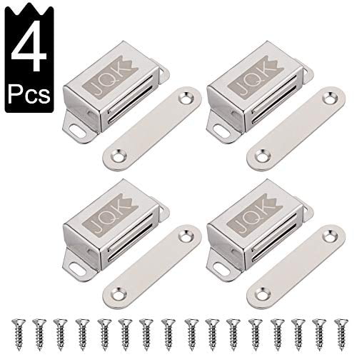 HCC200-P3 JQK Hardware 3 Pack Stainless Steel Cabinet Magnet Ultrathin Narrow Furniture Latch JQK Thin Magnetic Door Catch 15 lbs Silver HCC200-P3 JQK Hardware 3 Pack Stainless Steel Cabinet Magnet Ultrathin Narrow Furniture Latch JQK Thin Magnetic Door Catch 15 lbs Silver